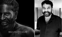 ‘‘ആ ചിരിയിലുണ്ട് എല്ലാം...’’ പരുക്കന്‍ ശബ്ദവും ചിരിയുമായി ഭ്രമയുഗം വൈബില്‍ മമ്മൂട്ടി, ട്രെയിലര്‍ ലോഞ്ചിന്റെ വിവരം പങ്കിട്ട താരത്തിന്റെ വീഡിയോ വൈറല്‍