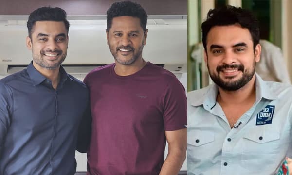 Tovino thomas and prabhudeva (Image Source: Instagram)