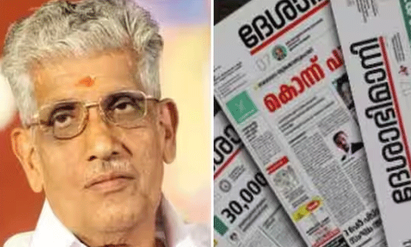 മന്നത്തിനെതിരായ ദേശാഭിമാനി ലേഖനം; പ്രതികരിച്ച് സുകുമാരൻ നായ‍ർ