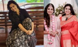 ‘‘ഈ കുപ്പിയില് വെളിച്ചെണ്ണയാണ്, ചൂടാക്കി തണുപ്പിക്കുക. 3 ദിവസം കഴിഞ്ഞ് തേക്കാം...’’ താത്തി ഉത്തരക്കുട്ടിയുടെ സമ്മാനങ്ങള് പങ്കിട്ട് സംയുക്ത വര്മ്മ