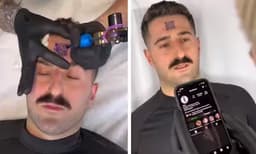 


ഇങ്ങനെയുണ്ടോ ഒരു ടാറ്റൂ പ്രേമം: നെറ്റിയില്‍ ക്യൂ ആര്‍ കോഡ് ടാറ്റു ചെയ്ത് യുവാവ്, ഇതെന്താ ഗൂഗിള്‍ പേ ആണോ എന്ന് നെറ്റീസണ്‍സ് 