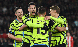 ആറുഗോള്‍ ജയവുമായി ഗണ്ണേഴ്‌സ് ; പ്രീമിയര്‍ലീഗില്‍ ആഴ്‌സണല്‍ ഷെഫീല്‍ഡ് യൂണൈറ്റഡിനെ മുക്കി ആഴ്‌സണല്‍