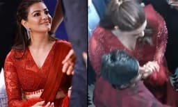 സെല്‍ഫിക്കിടെ ശരീരത്തില്‍ കടന്നുപിടിച്ച് ആരാധകന്‍, പ്രതികരിച്ച് കാജല്‍ അഗര്‍വാള്‍ ; വീഡിയോ
