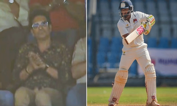 രഞ്ജി ട്രോഫിയില്‍ സച്ചിന്റെ 29 വര്‍ഷ​ത്തെ റെക്കോര്‍ഡ് തിരുത്തി മുഷീര്‍ ഖാന്‍