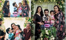മകളുടെ  ഒന്നാം പിറന്നാള്‍ ആഘോഷമാക്കി ഗിന്നസ് പക്രുവും കുടുംബവും; ചിത്രങ്ങള്‍

