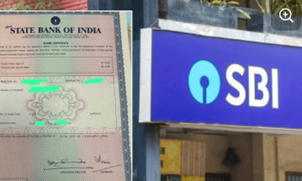 മുത്തച്ഛന്‍ 1994 ല്‍ എസ്ബിഐയുടെ 500 രൂപയുടെ ഷെയര്‍ എടുത്തു ; ഇപ്പോള്‍ അതിന്റെ മൂല്യം കേട്ട് ഞെട്ടി ഇന്റര്‍നെറ്റ്...!