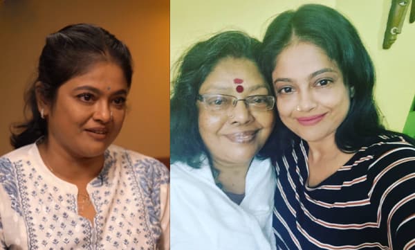 Manju Pillai with mother  (Image Source: Instagram)