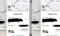 യാത്രയ്ക്കായി ഊബറിലും ഓലയിലും ബുക്ക് ചെയ്തു : ലഭിച്ചത് ഒരേ ഡ്രൈവറെ, വൈറലായി ഒരു കുറിപ്പ് 

