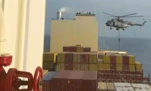 ഇസ്രയേൽ കമ്പനിയുടെ കപ്പൽ പിടിച്ചെടുത്ത് ഇറാൻ; കപ്പലിൽ രണ്ട് മലയാളികൾ 