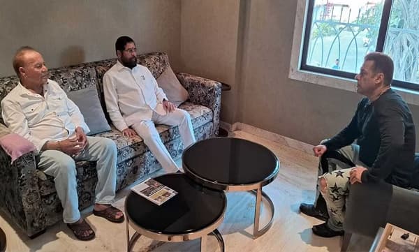 ലോറന്‍സ് ബിഷ്‌ണോയി സംഘത്തെ അവസാനിപ്പിക്കും; സല്‍മാന്‍ ഖാനെ സന്ദര്‍ശിച്ച് ഏകനാഥ് ഷിന്‍ഡെ
