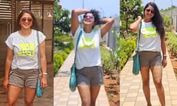 ചെന്നൈയിലെ വെയിലില്‍ സ്‌റ്റൈലിഷ് ലുക്കില്‍ നടി കനിഹ; ചിത്രങ്ങള്‍
