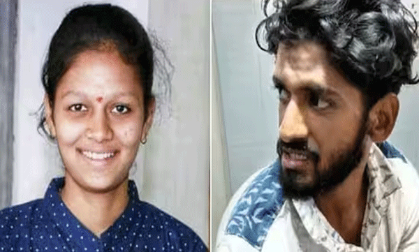  കോൺ​ഗ്രസ് നേതാവിന്റെ മകളെ  കാമുകൻ  ക്യാമ്പസിനുള്ളിൽ വെച്ച് കുത്തിക്കൊലപ്പെടുത്തി