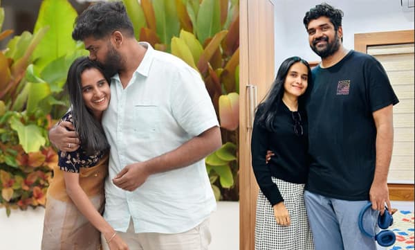 Jithu Madhavan and wife Shifina Babin Pakker (Image Source: Instagram)