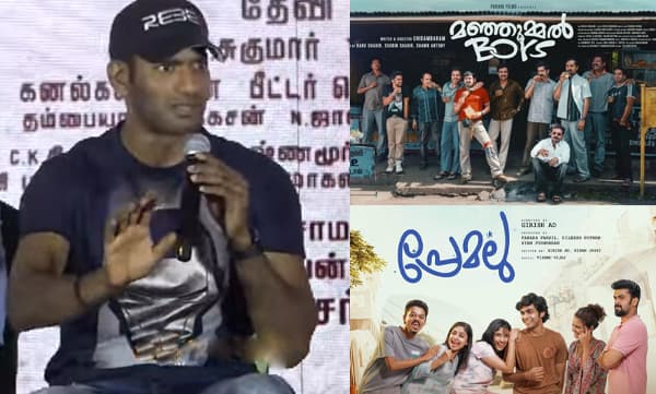 Vishal irritated on premalu and manjmmal boys success (Image Source: Youtube)