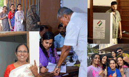 സംസ്ഥാനത്ത് ഭേദപ്പെട്ട പോളിംഗ്; 70 ശതമാനത്തോളം പേര്‍ ജനവിധി കുറിച്ചു; സമയപരിധി അവസാനിച്ചു, 6 മണിവരെയെത്തിയവര്‍ക്ക് ടോക്കണ്‍ നല്‍കി