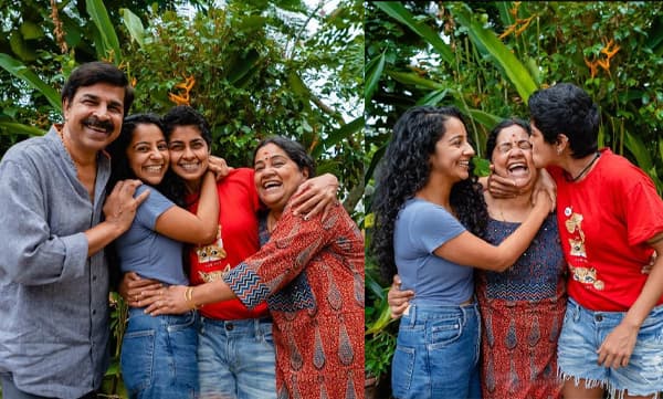 Neeraja Rajendran with Family