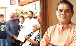 നടന്‍ ജഗതി ശ്രീകുമാറിന് പശ്ചിമബംഗാള്‍ രാജ്ഭവന്റെ ദേശീയപുരസ്‌കാരം 
