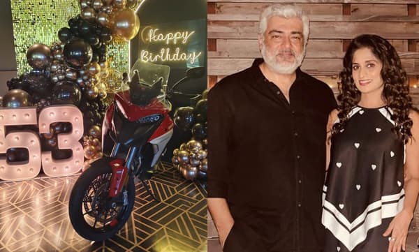 അജിത്തിന് ശാലിനിയുടെ പിറന്നാള് സമ്മാനം; വീഡിയോ