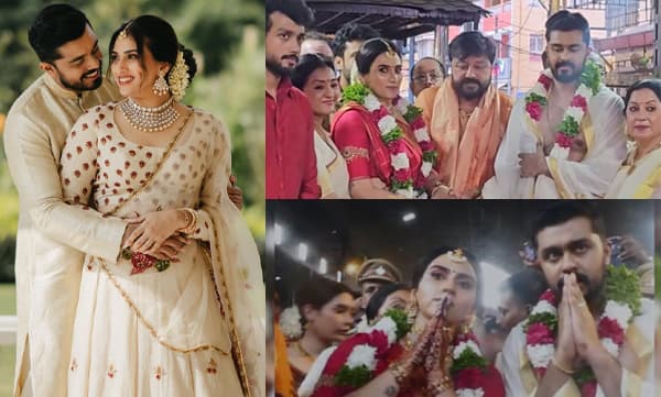 Malavika Jayaram and Navaneeth Wedding (Image Source: Facebook)