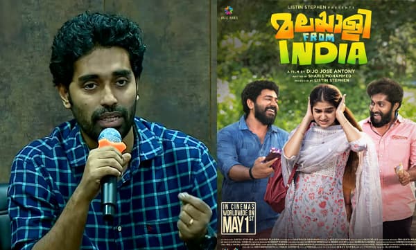 Dijo Jose Antony about Malayalee from India Controversy (Image Source: Facebook)