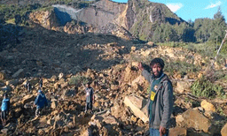 പാപുവ ന്യൂഗിനിയിൽ മണ്ണിടിച്ചിൽ: നൂറോളം പേർ മരിച്ചു, മൃതദേഹങ്ങൾ പുറത്തെടുക്കാൻ ശ്രമം