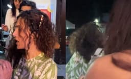 മാറി നില്‍ക്ക്... ആരാധകനോട് കയര്‍ത്ത് തപ്‌സി പന്നു; പാപ്പരാസികളില്‍ നിന്നും മുഖം തിരിച്ച് താരം


