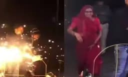 ഇത്രക്കൊക്കെ വേണമായിരുന്നോ? മകളുടെ പിറന്നാളാഘോഷത്തിനിടെ എന്താണ് സംഭവിച്ചതെന്ന് കണ്ടോ, ഞെട്ടിക്കുന്ന ദൃശ്യങ്ങള്‍ പുറത്ത് 
