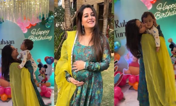 Dipika Kakkar with son Ruhaan (Image Source: Instagram)