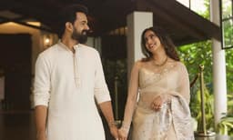 ഹക്കീമിന്റെ കൈപിടിച്ച് സന; വിവാഹസല്‍ക്കാര ചിത്രങ്ങള്‍ പങ്കുവെച്ച് താരം 
