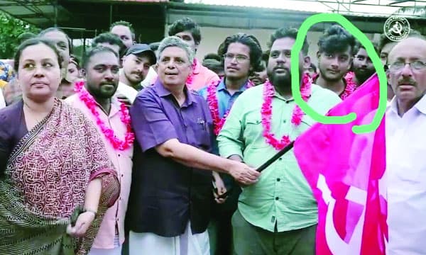പത്തനംതിട്ടയിലെ സ്വീകരണവിവാദം : സി.പി.എമ്മിലെത്തി മൂന്നാംനാള്‍ യുവാവ് കഞ്ചാവുമായി പിടിയില്‍!