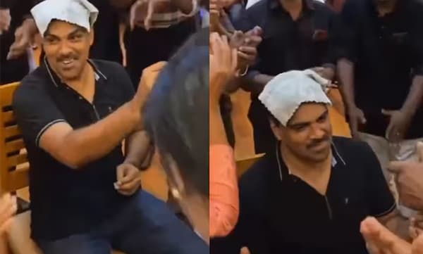 എത്ര മനോഹരം... എസ്എച്ചഒയെ നടുവിലിരുത്തി ഒപ്പന, വേറിട്ട യാത്രയയപ്പ് നല്‍കി പോലീസുകാര്‍, വൈറലായി വീഡിയോ 


