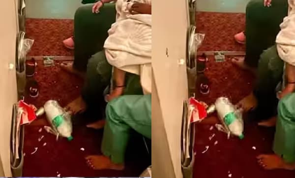 അങ്ങ് ആകാശത്തും ഇത് തന്നെ അവസ്ഥ: എയര്‍ ഇന്ത്യാ വിമാനത്തില്‍ ഉപേക്ഷിക്കപ്പെട്ട മാലിന്യവും പ്ലാസ്റ്റിക് കുപ്പികളും, വൈറലായി പോസ്റ്റ് 
