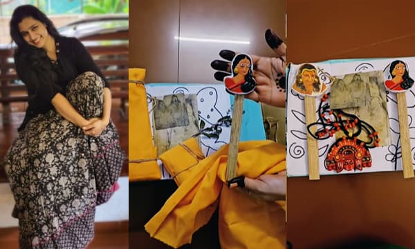 മുത്തിന്നുള്ളിൽ ഒളിക്കും പൂമാരൻ, ആകർഷകമായ ബുക്ക്മാർക്ക് പങ്കിട്ട് സംയുക്ത വർമ്മ 