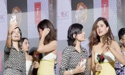 സെല്‍ഫിയെടുക്കാന്‍ വന്ന ഇന്‍ഫ്‌ളുവന്‍സറോട് നോ പറഞ്ഞ് തപ്‌സി പന്നു; വീഡിയോ


