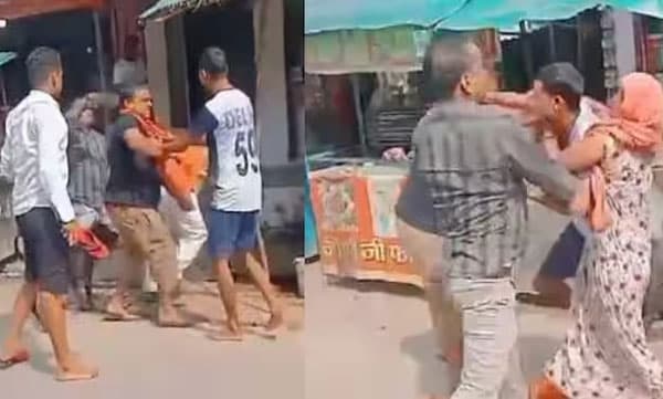 ആഹാ.. അപ്പോള്‍ ഇതാണ് ചെരുപ്പ് യുദ്ധം: റോഡില്‍ യുവാക്കളുടെ പൊരിഞ്ഞ തല്ല്:  വീഡിയോ കണ്ട് പൊട്ടിച്ചിരിച്ച് നെറ്റീസണ്‍സ്

