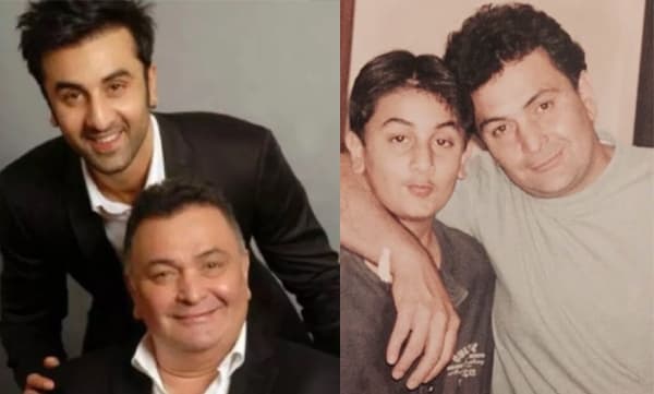 Ranbir Kapoor and Rishi Kapoor