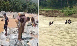 തിരച്ചിലിനായി  മുണ്ടേരി ഉൾവനത്തിൽ പോയ​ 18 രക്ഷാപ്രവർത്തകർ കുടുങ്ങി ; തിരിച്ചെത്തിക്കാന്‍ ശ്രമം
