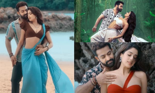 Jahnvi kapoor and Junior NTR (Image Source: Instagram)