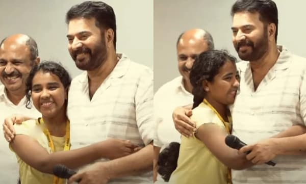Mammooty with cute little fan (Image Source: X)
