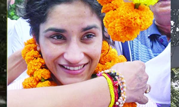 വനിതാ ഗുസ്തി താരം വിനേഷ് ഫോഗത് തെരഞ്ഞെടുപ്പില്‍ മത്സരിക്കാനൊരുങ്ങുന്നു; രാഷ്ട്രീയ പാര്‍ട്ടികള്‍ സമീപിച്ചെന്നാണു സൂചന