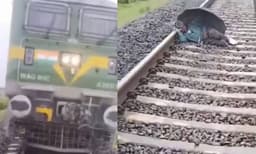 

റെയില്‍വേ ട്രാക്കില്‍ കിടന്നുറങ്ങുന്ന മനുഷ്യന്‍: ട്രെയിന്‍ നിറുത്തി പുറത്തിറങ്ങി ലോക്കോ പൈലറ്റ് 
