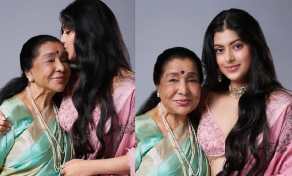 Asha Bhosle and Zanai Bhosle (Image Source: Instagram)