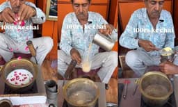 
ഇങ്ങനെയും ചായയോ? നൂറ് രൂപയുടെ ചായയില്‍ ചേര്‍ത്തിരിക്കുന്നത് എന്തൊക്കെയെന്ന് കണ്ടോ? വൈറലായി വീഡിയോ 


