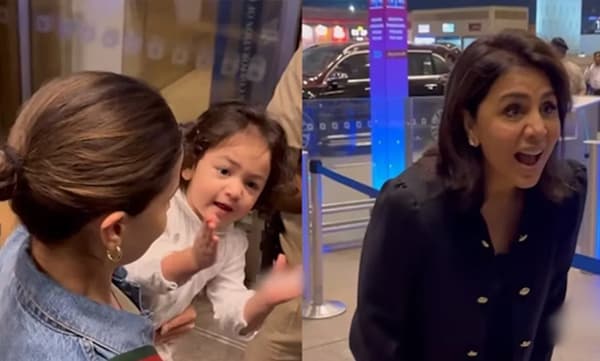 അപ്രതീക്ഷിതമായി മുത്തശ്ശിയെ കണ്ടപ്പോള്‍ കുഞ്ഞു റാഹയുടെ ആഹ്ലാദപ്രകടനം; വീഡിയോ
