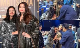 ശിവരാജ് കുമാറിന്റെ കാല്‍ തൊട്ട് വന്ദിച്ച് ആരാധ്യ; വീഡിയോ വൈറല്‍, ഐശ്വര്യയ്ക്ക് കൈയ്യടി
