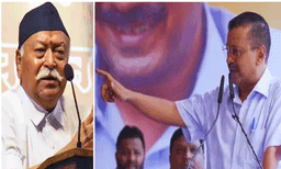 രാജിവെച്ചതിന് ശേഷം നടത്തിയ ആദ്യ പൊതുപരിപാടിയിൽ ബി ജെ പിയെ കടന്നാക്രമിച്ച് അരവിന്ദ് ​കെജ്രിവാൾ 