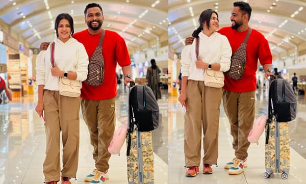 Sreevidya mullachery and Rahul Ramachandran (Image Source: Instagram)