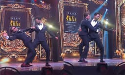 ‘ഊ ആണ്ടവാ’യ്ക്ക് ചുവടുവെച്ച് കിംഗ്ഖാനും വിക്കി കൗശലും; വൈറലായി വീഡിയോ
