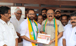 നടൻ മഹേഷ് ബിജെപിയിൽ ചേർന്നു
