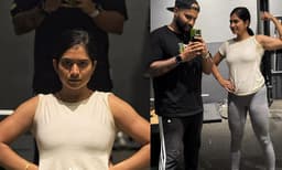 ‘മസില്‍ ’വര്‍ക്കൗട്ടുമായി അനാര്‍ക്കലി മരിക്കാര്‍; വൈറലായി ചിത്രങ്ങള്‍  
